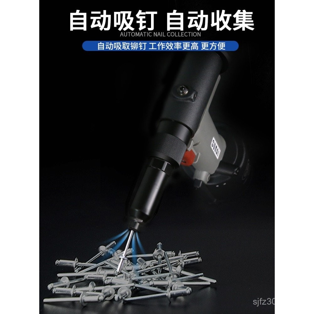 Rivet Gun Speed Resistant Extended Riveting Machine Manual Steel Fully ...