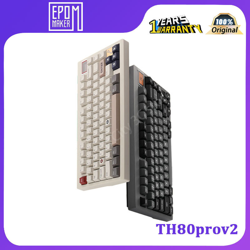 EPOMAKER TH80prov2 Custom Mechanical Keyboard Gasket Display Hot ...