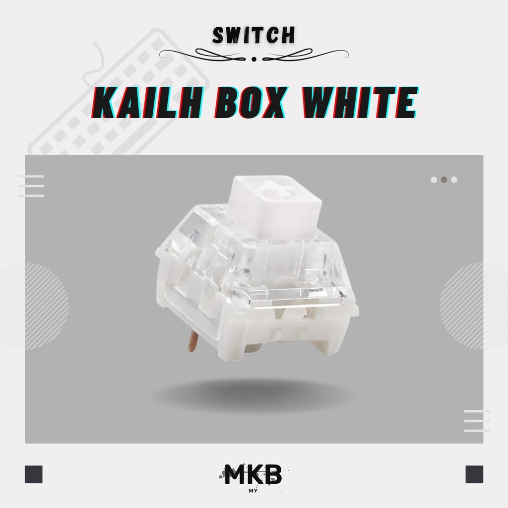 [READY STOCK] Kailh Box White V1 & V2 Clicky Switches Switch for ...