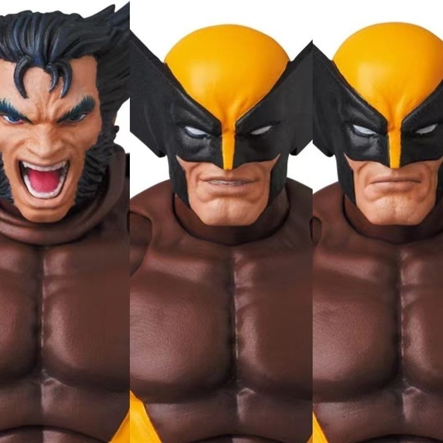 Ct Toys Wolverine Figure Mafex 138 Brown Comic X-Men Action Figure