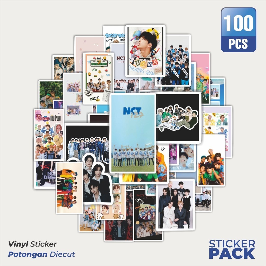 NCT Dream Waterproof Aesthetic Poster Stickers Vinyl Stickers - For ...