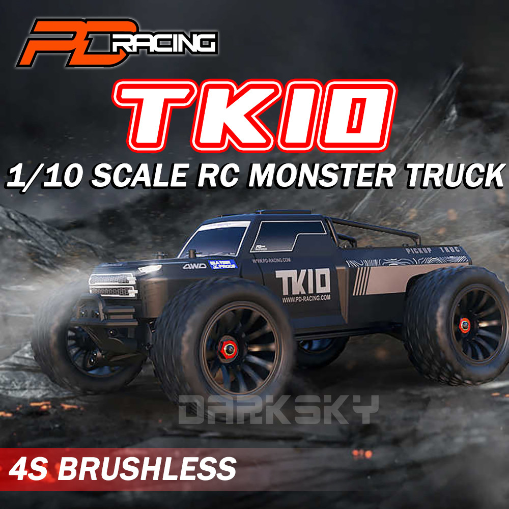 PD RACING TK10 V2 4S Brushless 4X4 RTR 1/10 RC Electric Remote Control ...