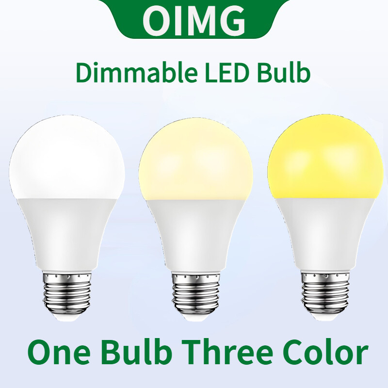 OIMG LED Tri Color Bulb E27 3W 5W 7W 9W 12W 15W 18W 25W 200V Warm Light ...