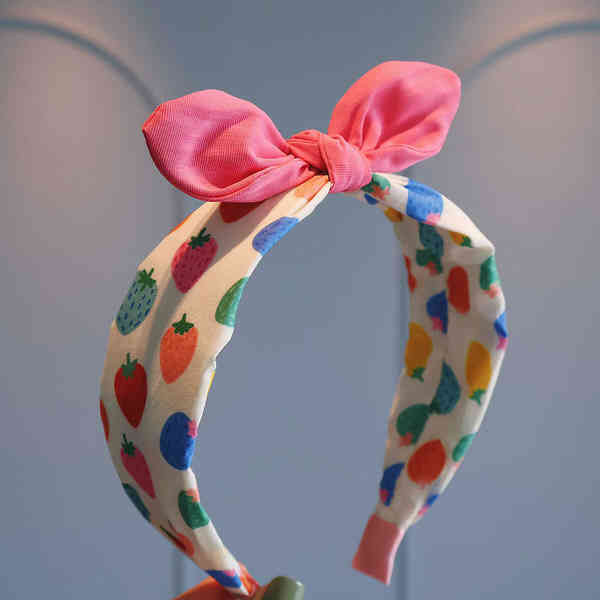 Korean Korean Children's Three-Dimensional Rabbit Ear Headband Cute ...