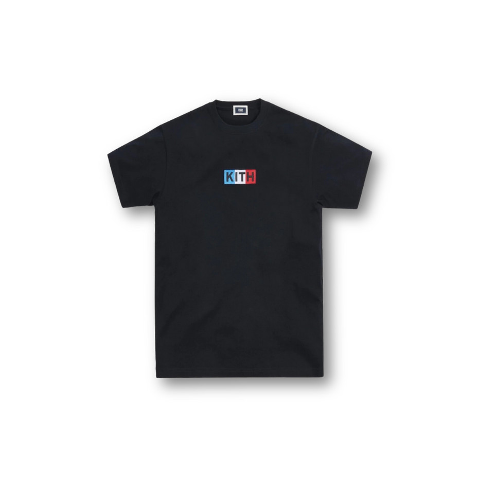 Kith Paris Classic Logo Tee Black | Shopee Singapore