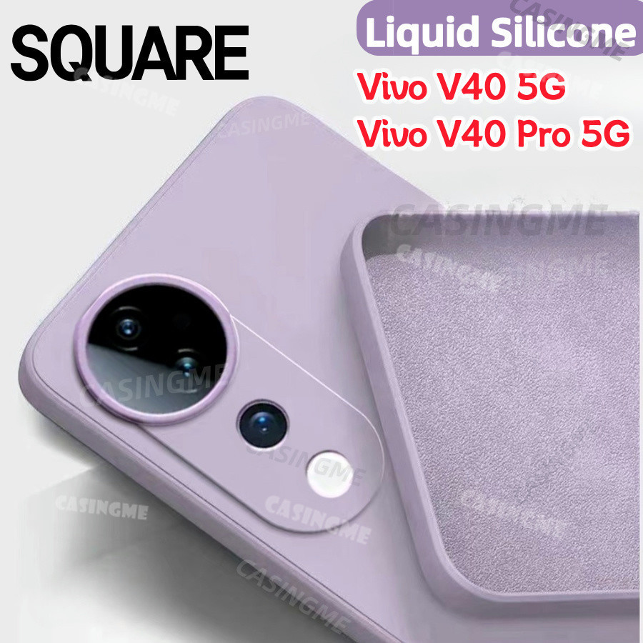 Vivo V60 V50 Pro 5G 2024 Square Liquid Casing For Vivo V40 5G V40 ...