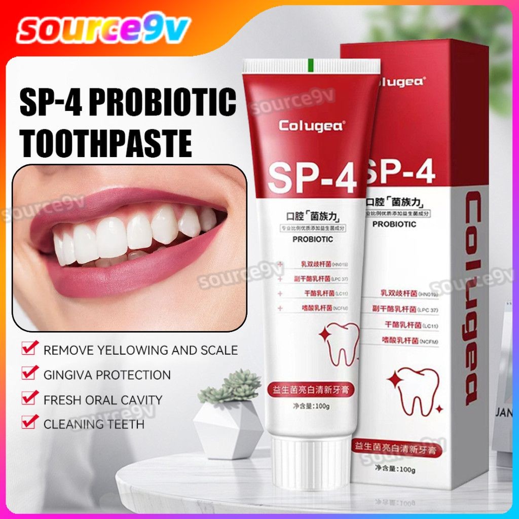 Sp4 Probiotic Whitening Toothpaste Teeth Whitening Removes Tooth Stains ...