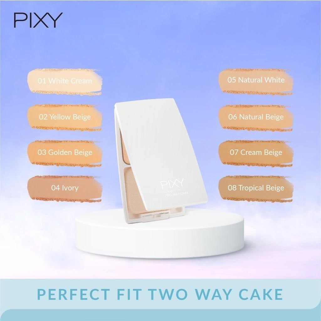 PIXY Perfect Fit Two Way - TWC - FULL- REFILL / Merah Jingga Official - Gambar 4