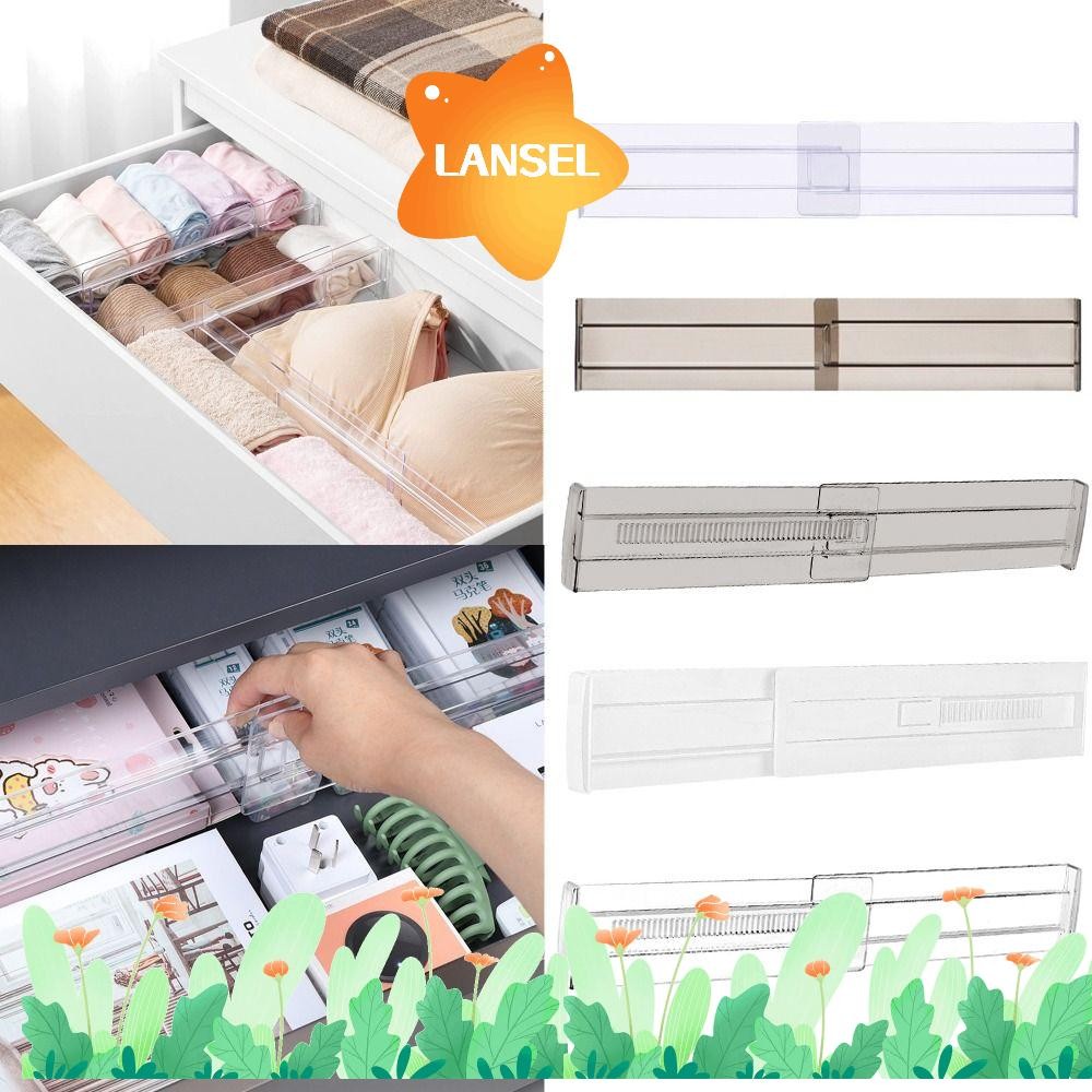 LANSEL Drawer Dividers, Telescoping DIY Drawers Separators, Adjustable ...