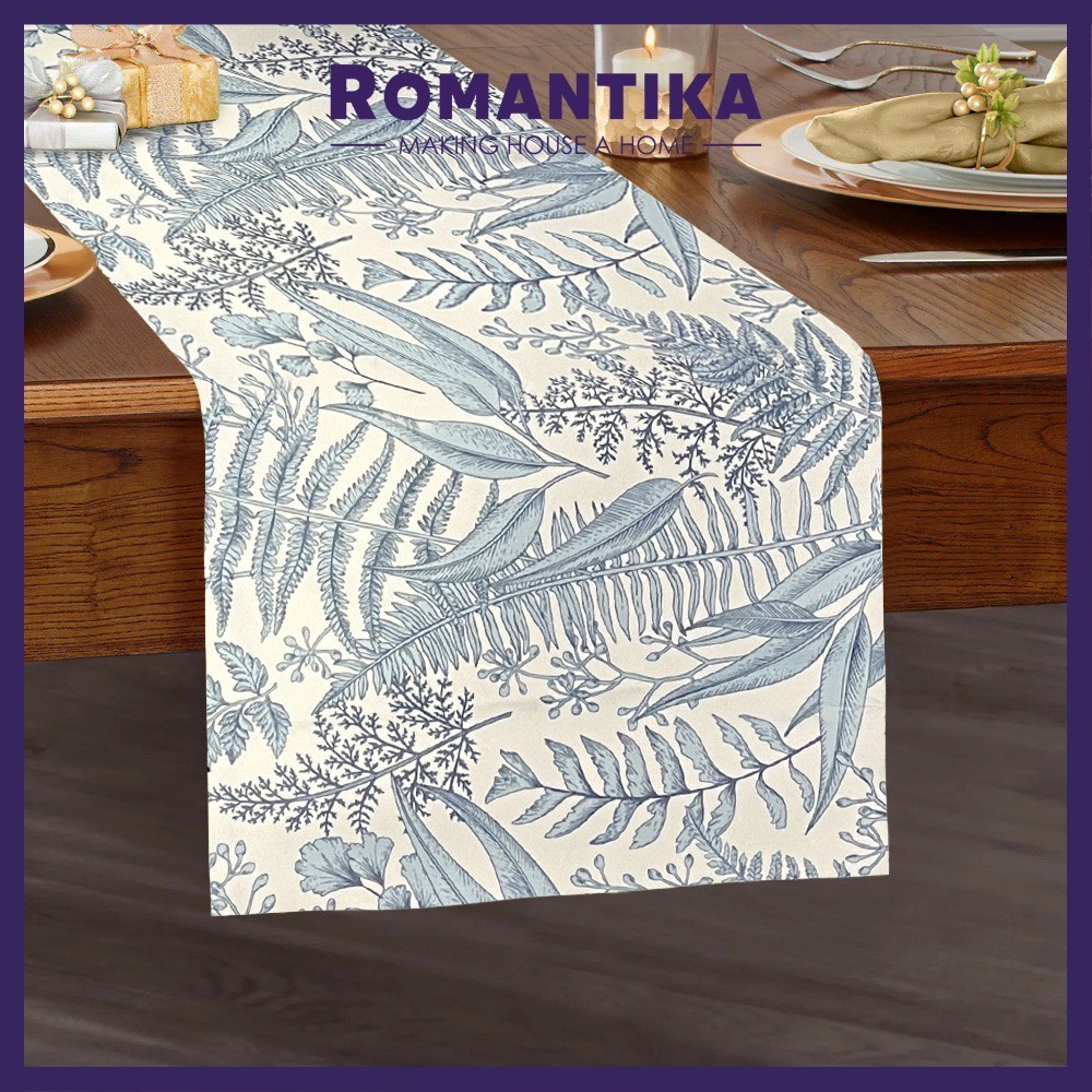 Romantika Rectangle Tropical Table Runner 2m Country Style Party Table ...