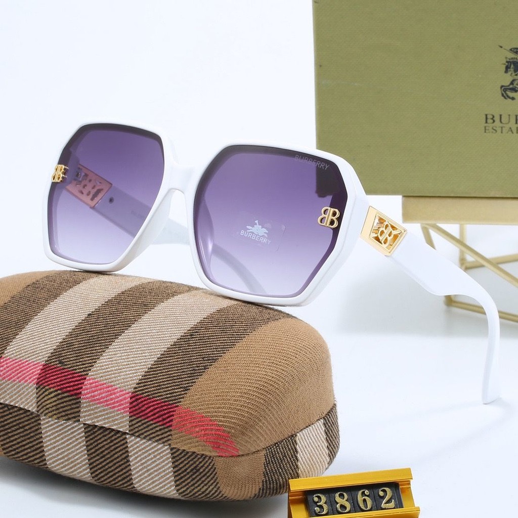 Burberry5056 Sunglasses New Style Fashion Ladies Sunglasses Trendy Anti Ultraviolet Sunglasses