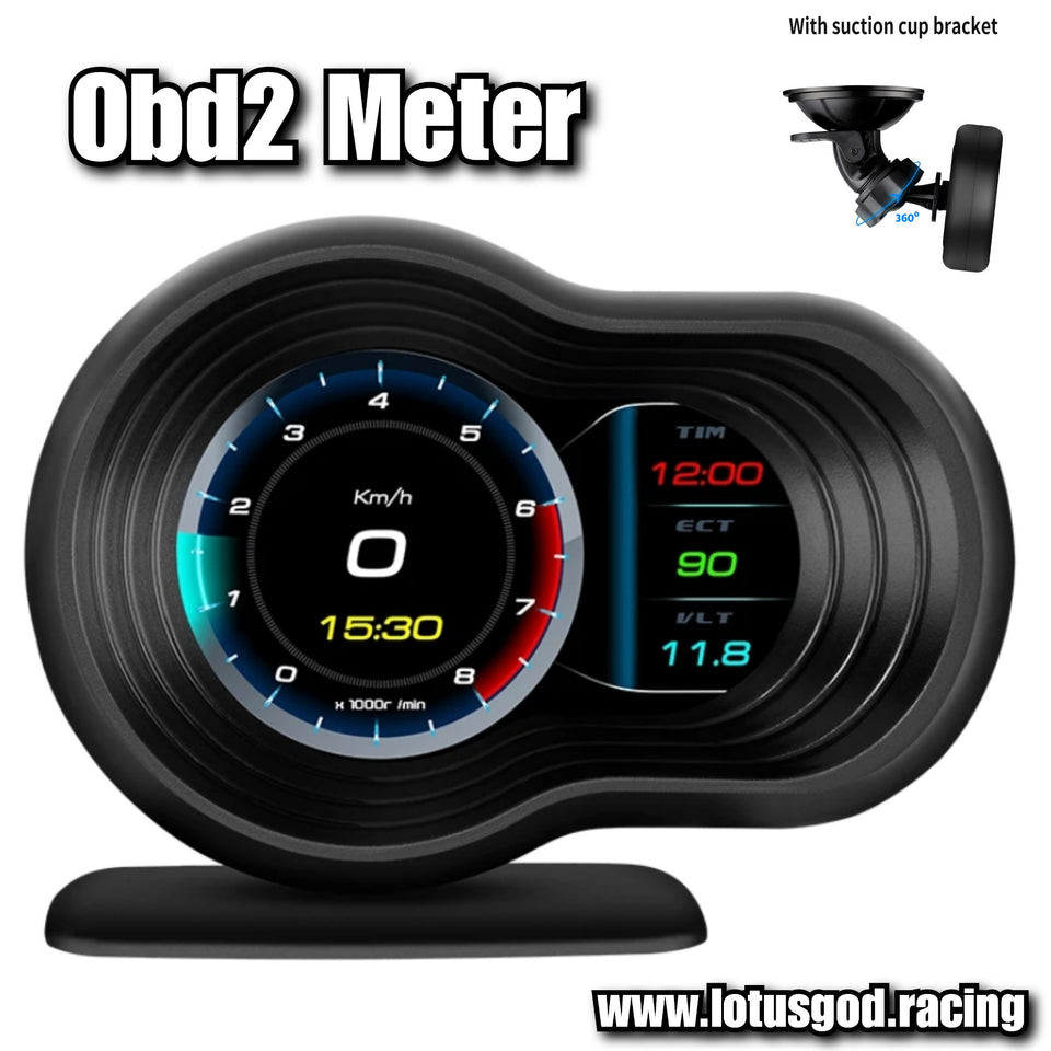 Obd2 Head Up Display HUD GPS Auto VSD Smart Car On Board Computer Gauge ...