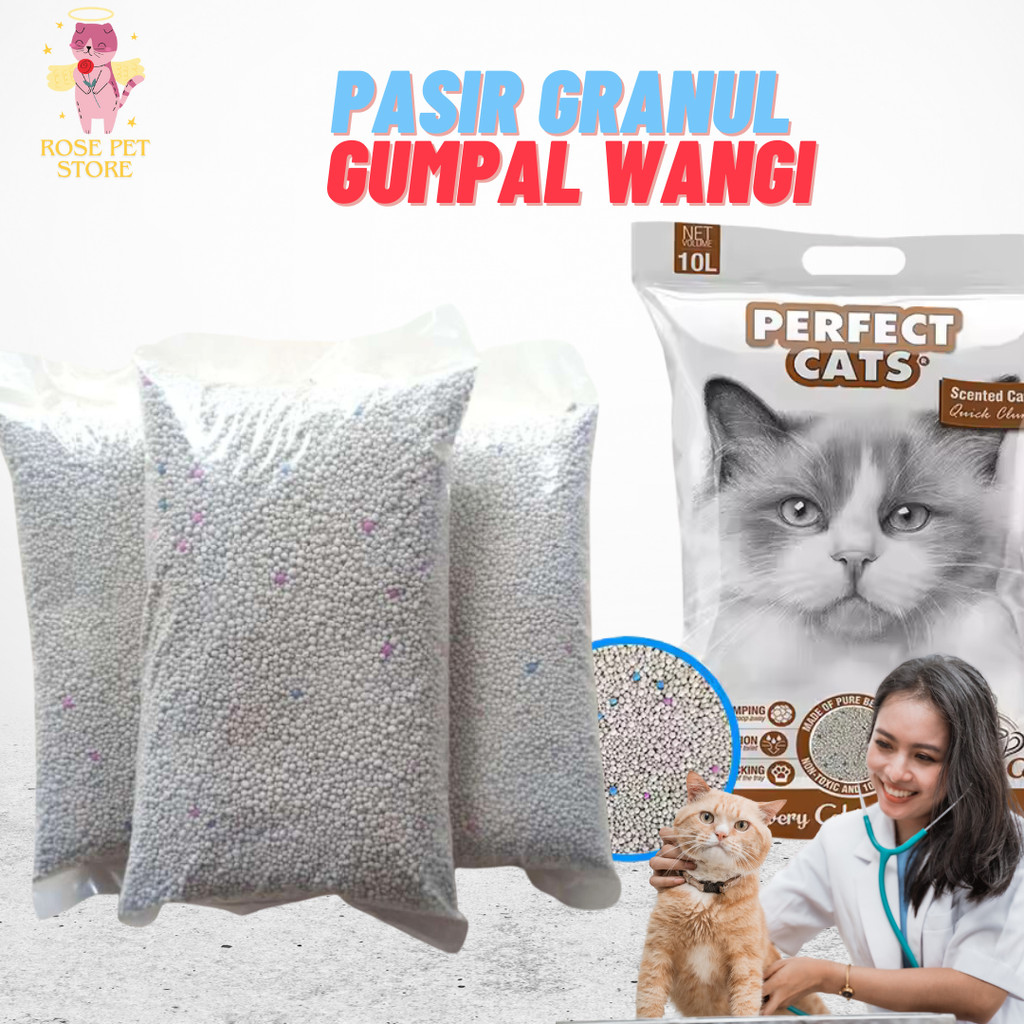 [WHOLESALE] CAT SAND CLUMBAR 1KG GRANULE REPACK HAMSTER FOR BATHING ...