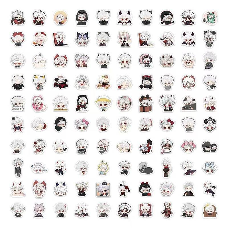100Pcs/Pack New Game Cartoon Love and Deepspace Graffiti Stickers Sylus ...