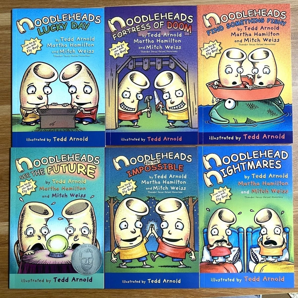 English Hilarious Comics Fool Noodle Boy Noodleheads Series 6-Book ...