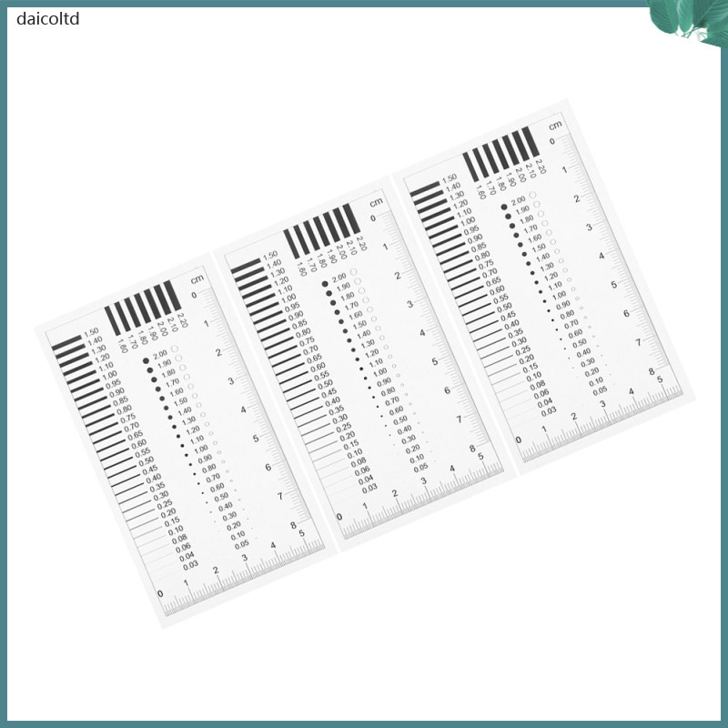 Gauge Film Ruler Crack Width Detection Concrete Inspection Measuring ...