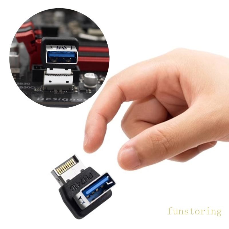FUN 10Gbps USB Header Adapter Computer Motherboard USB3 1 To TYPE E ...