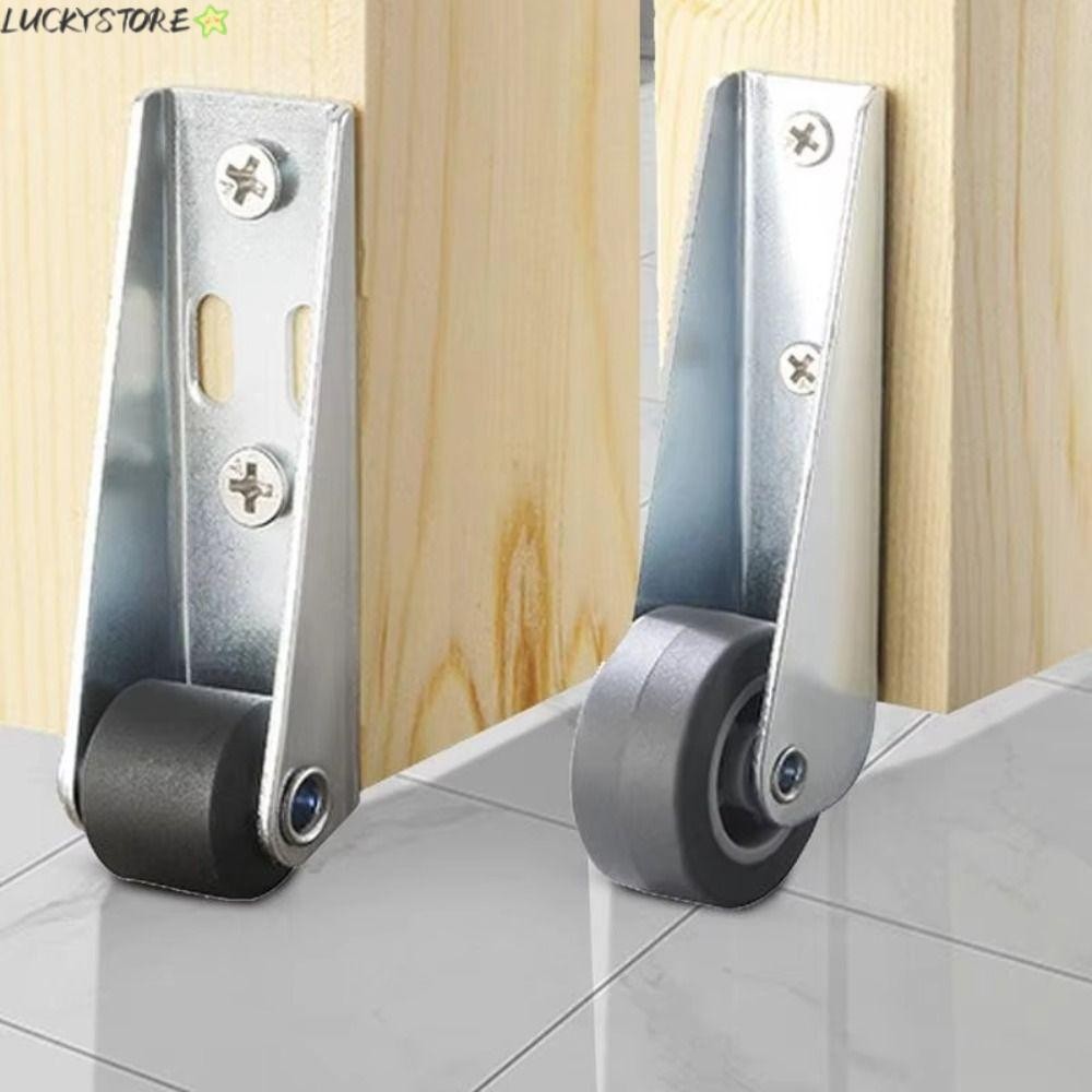 2pcs Gate Wheel Replacement, Iron Rubber Fence