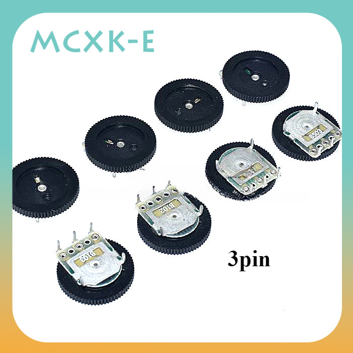 10pcs Double Gear tuning potentiometer B102 B202 B502 B103 B203 B503 ...