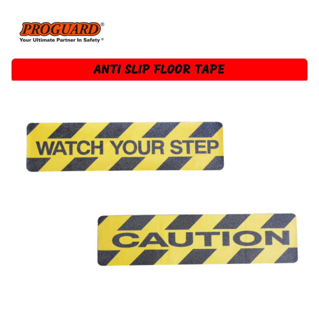 High Quality Self-Adhesive Anti Slip Floor Ladder Sticker Sign 