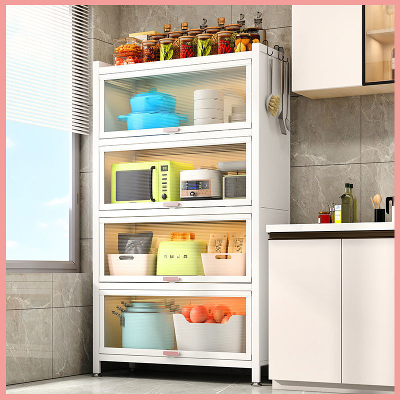 SG Kitchen Cabinet Home Multi-Layer Kitchen Rack Multifunctional ...