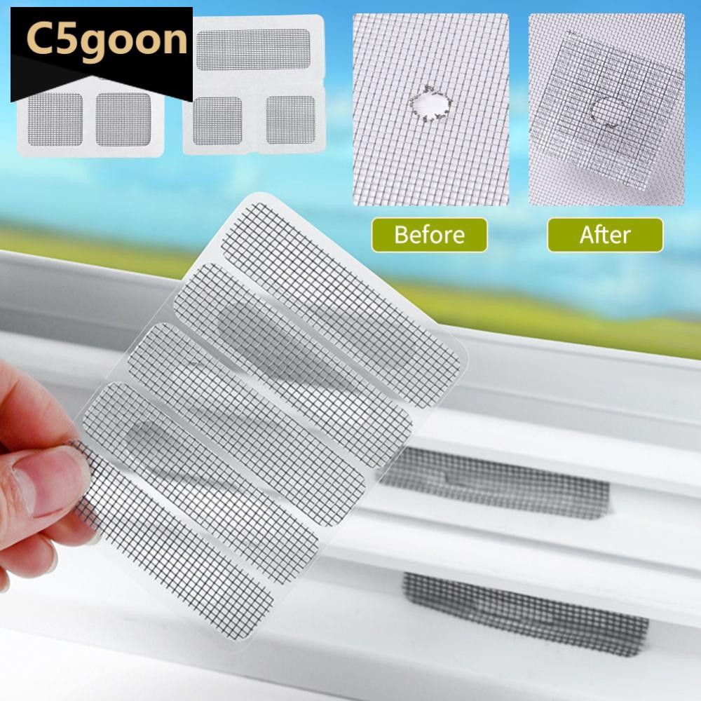 C5GOON 6/10pcs Adhesive Fix Net Window Home Anti Mosquito Fly Bug ...