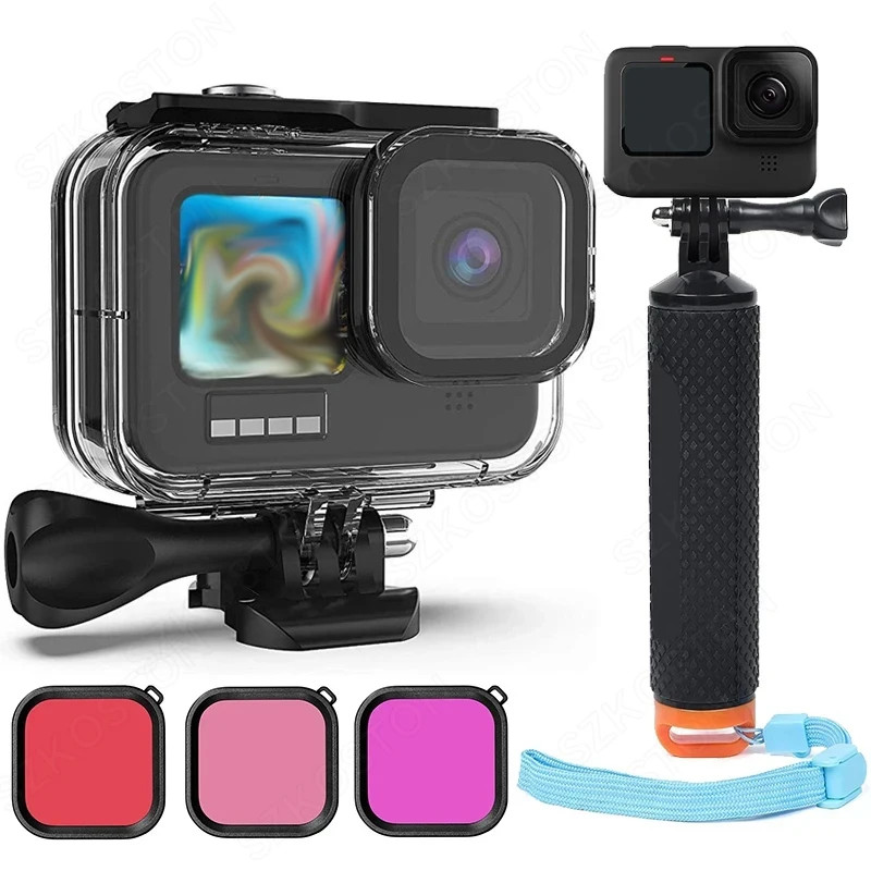 Waterproof GoPro Hero 3 Camera bundle with video, newest accessories and pelican case