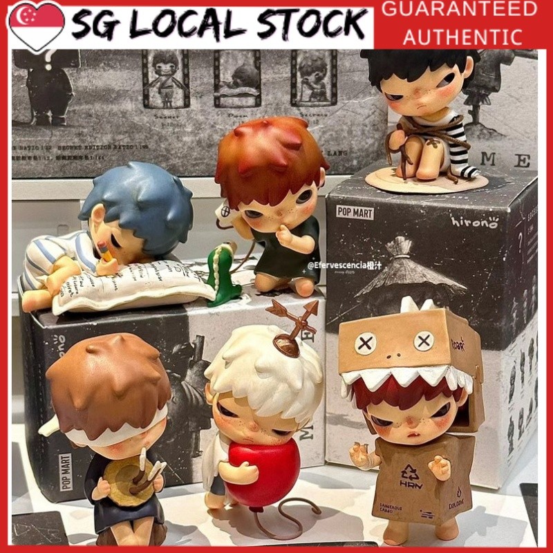 🇸🇬 POPMART HIRONO MIME Series Blind Box Action Figure Official