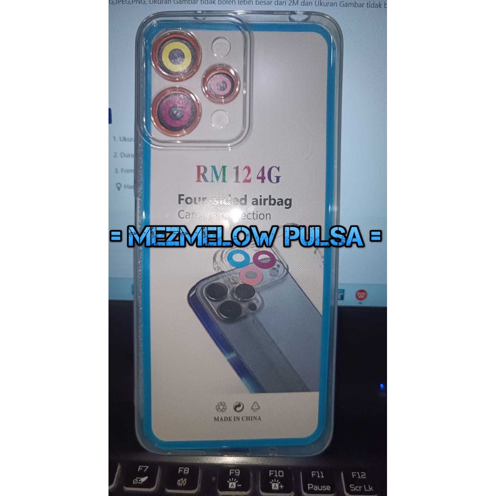 Silikon Transparant Casing Caseng Softcase XIAOMI REDMI NOTE 4X / XIAOMI REDMI 12 4G - Gambar 3