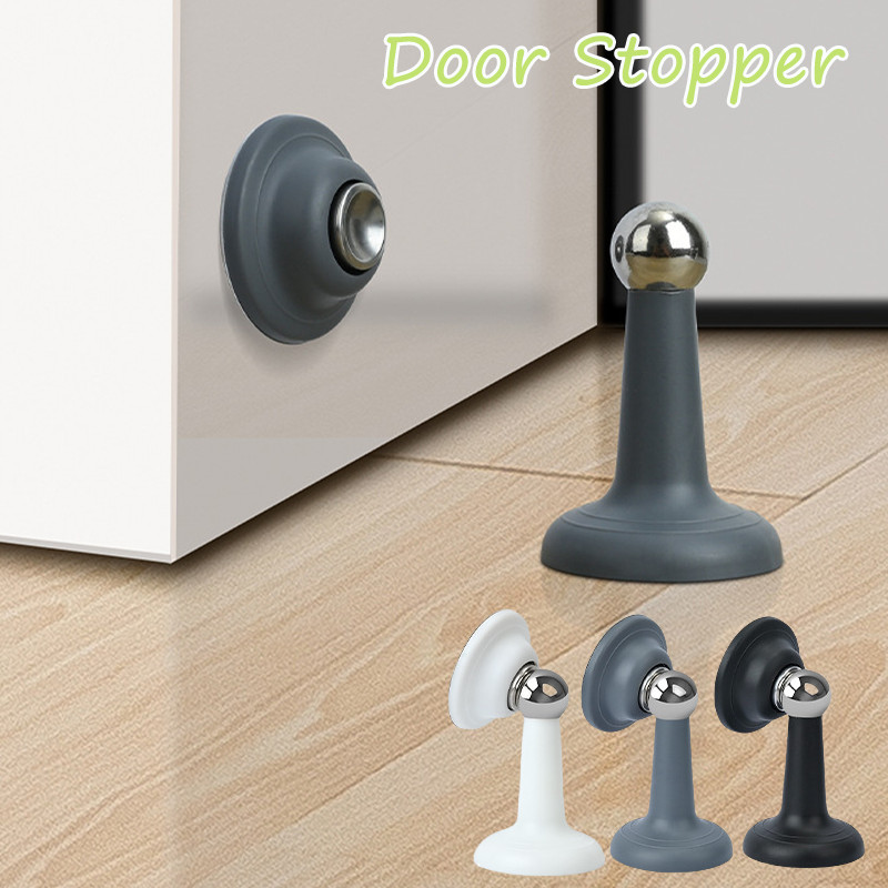 Door Suction New Strong Magnetic Floor Suction Door Stopper Bathroom ...