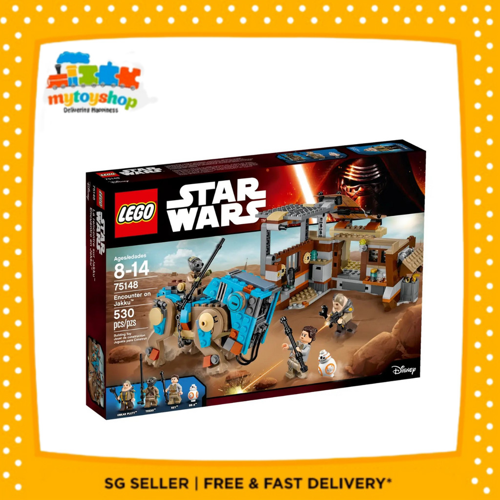 LEGO 75148 Star Wars Encounter on Jakku (Dents/Crease) Shopee