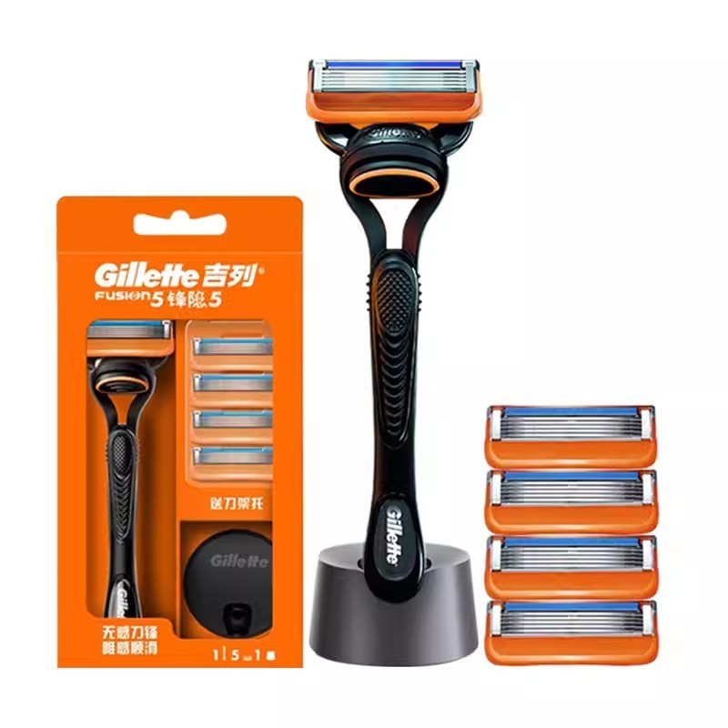 Gillette Fusion 5 Manual Razor Smooth Shaving 1 Handle 5 Razor Head 1 ...