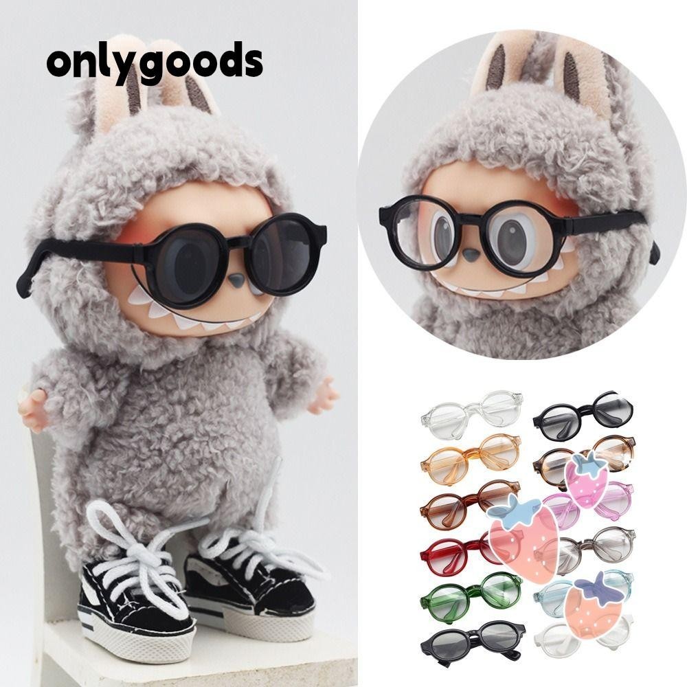 ONLY Plush Labubu Doll Glasses 6.5cm 9cm Round Frame Labubu Doll Eyewear Hobbies Multicolor Plastic Dolls Accessories Doll Toys Shopee Singapore