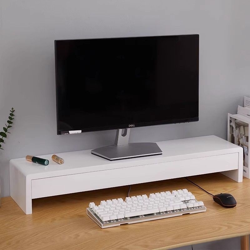 Computer Riser Desktop Monitor Stand Office Desk Top Lengthened Storage ...