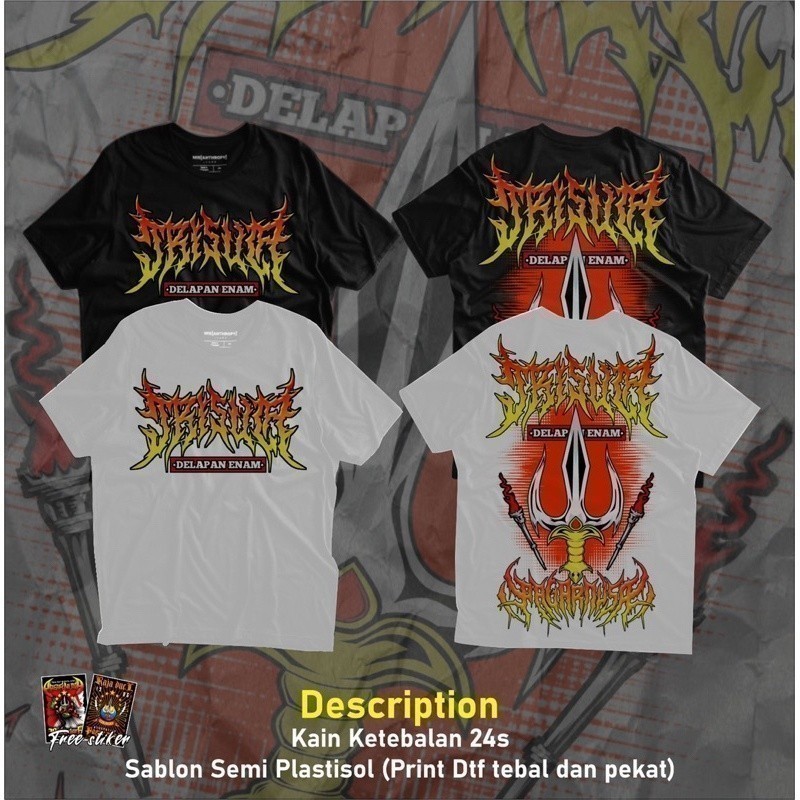 2024 fashion Pagar Nusa Tri Sula Eight Six Tracker Silat T-shirt ...
