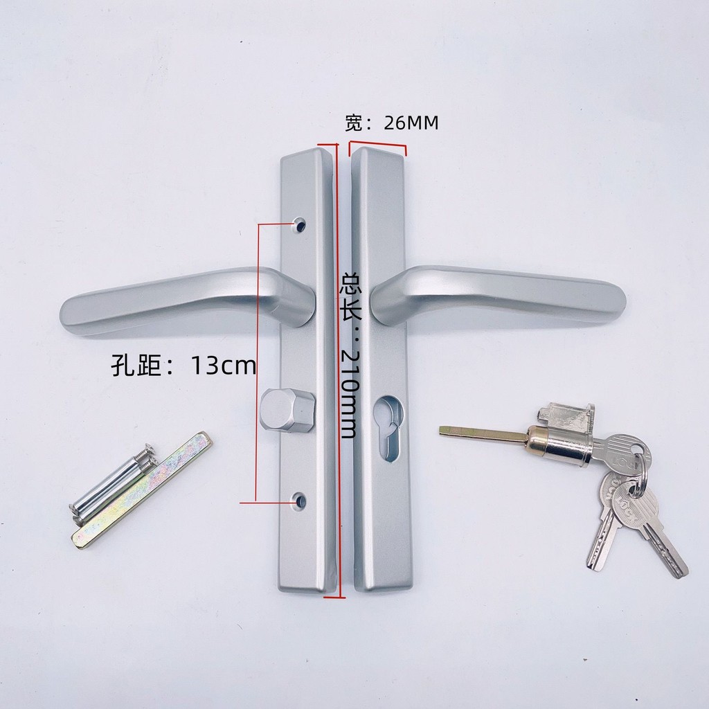 Narrow Surface Bathroom Door Lock with Key Black Bathroom Door Narrow ...