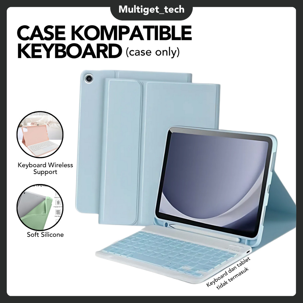 Case Tablet Support Wireless Bluetooth Ipad 11th 10th 10.9" Pro 11 Air 4/5/1/2 Gen 5/6/7/8/9 10.2" Mini 6/7 Casing Only Bookcover Flip With Pen Holder