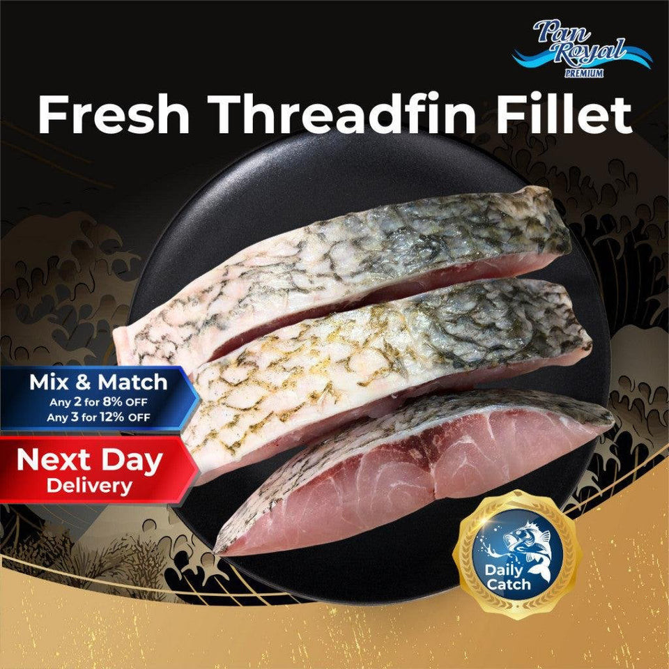 [PAN ROYAL] Fresh Frozen Threadfin Fillet (300g +/-) | Shopee Singapore