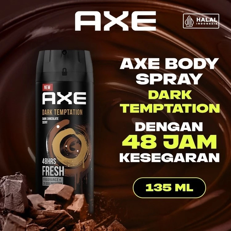 AXE MEN Deodorant Body Spray Pria 135ml - Parfum Pria / Merah Jingga Official - Gambar 2