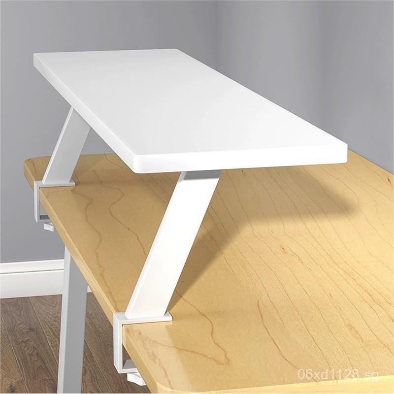 Desktop Monitor Stand Shelf Computer Rack Screen Storage Floating Shelf ...