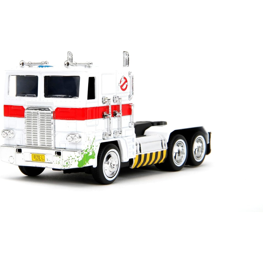 Jada Ghostbusters X Transformers Optimus Prime G1 - Pressofuso Scala 1:32 Porte Apribili - Edizione 40° Anniversario