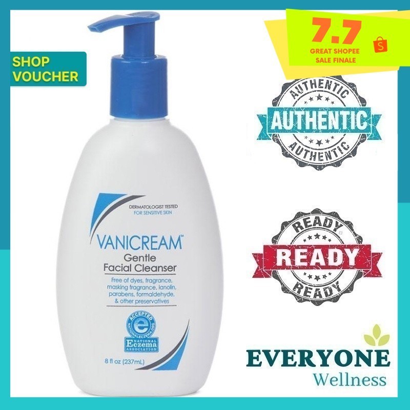 [local Delivery] Vanicream Gentle Facial Cleanser 237ml [fragrance