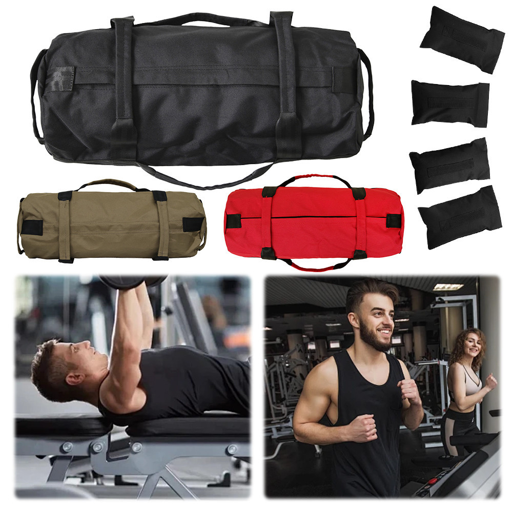 Fitness Weights Sandbag Adjustable Fitness Workout Sandbag for Strength Training Shopee Singapore