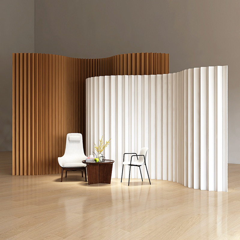Modern Minimalist Paper Screen Partition Living Room Office Beauty ...