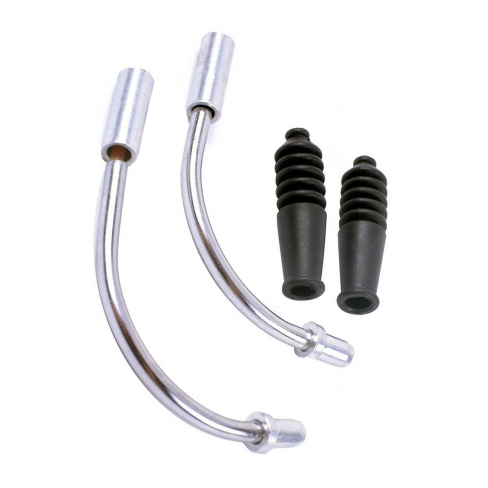 thumbnail image 2 of 2x Pair V Brake Noodles Cable Guides Boots Mountain Road Bicycle Bike Front Rear 642610515835 2 of 9
