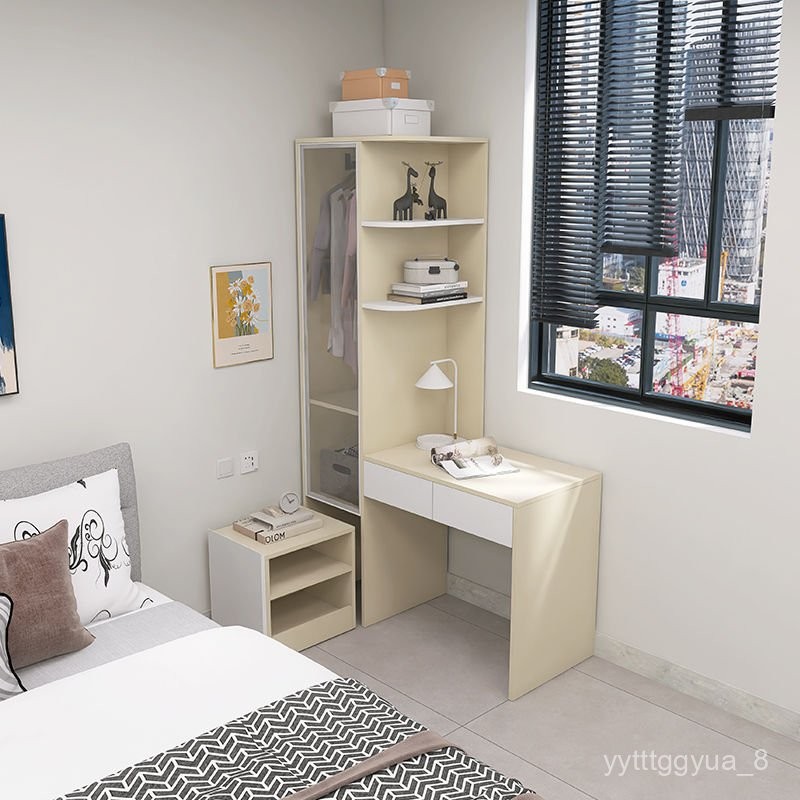 get 10% coupon + a gift] Bedside Little Closet with Desk Integrated ...