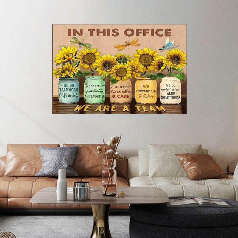 Office Wall Art Decor Inspirational Wall Art Decorations Quotes ...