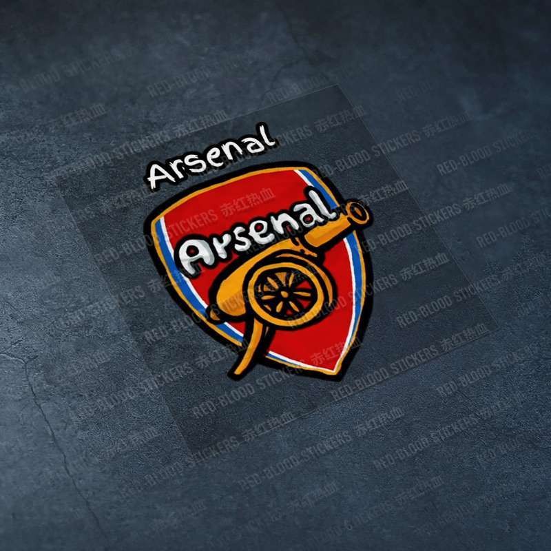 Premier League team Arsenal emblem logo car stickers | Shopee Singapore