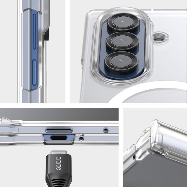 Case Samsung Galaxy Z Fold 7 Fold7 ARAREE Nukin 360° M with Hinge Protection MagSafe Compatible - Gambar 2