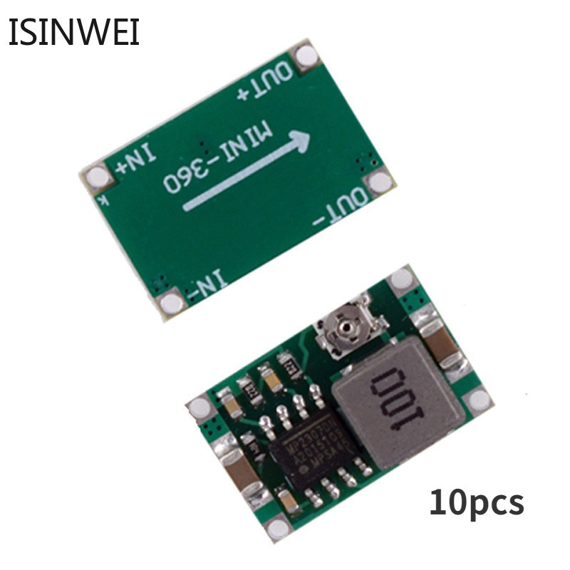 10pcs Mini360 DC-DC Buck Converter Step Down Power Supply Module 4.75 ...